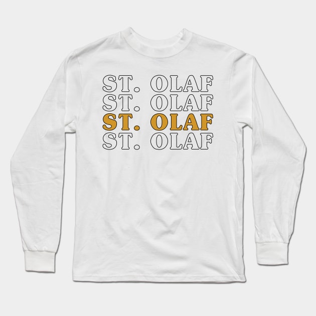 St. Olaf Long Sleeve T-Shirt by sydneyurban